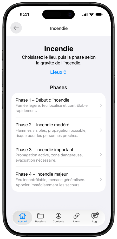 Illustration temporaire du parcours utilisateur